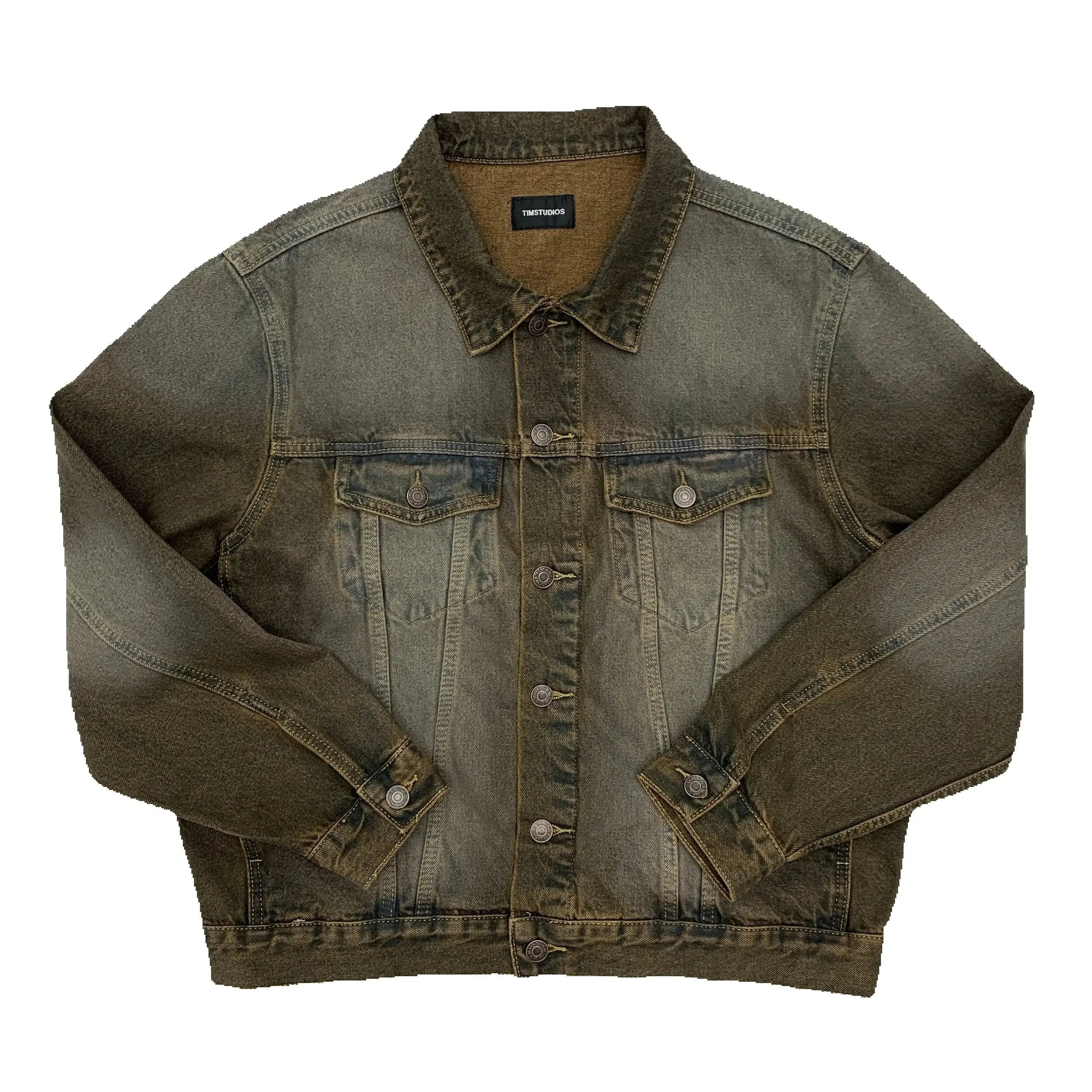2025 Autumn Winter Women Design American Retro Denim Jacket Tomboy 2000s Y2k Oversize Outwear New In Men Harajuku Fashion Tide