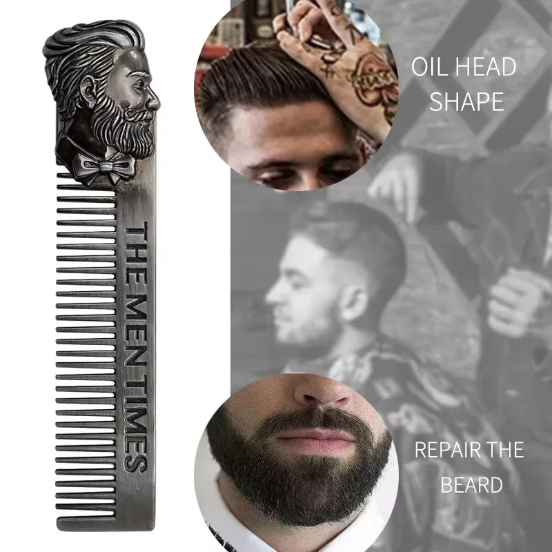 1Pc Barber Hair Combs Beard Styling Brush Professional Hairdressing Combs Gradient Comb Hair Man Cutting Tool Barber Accessories