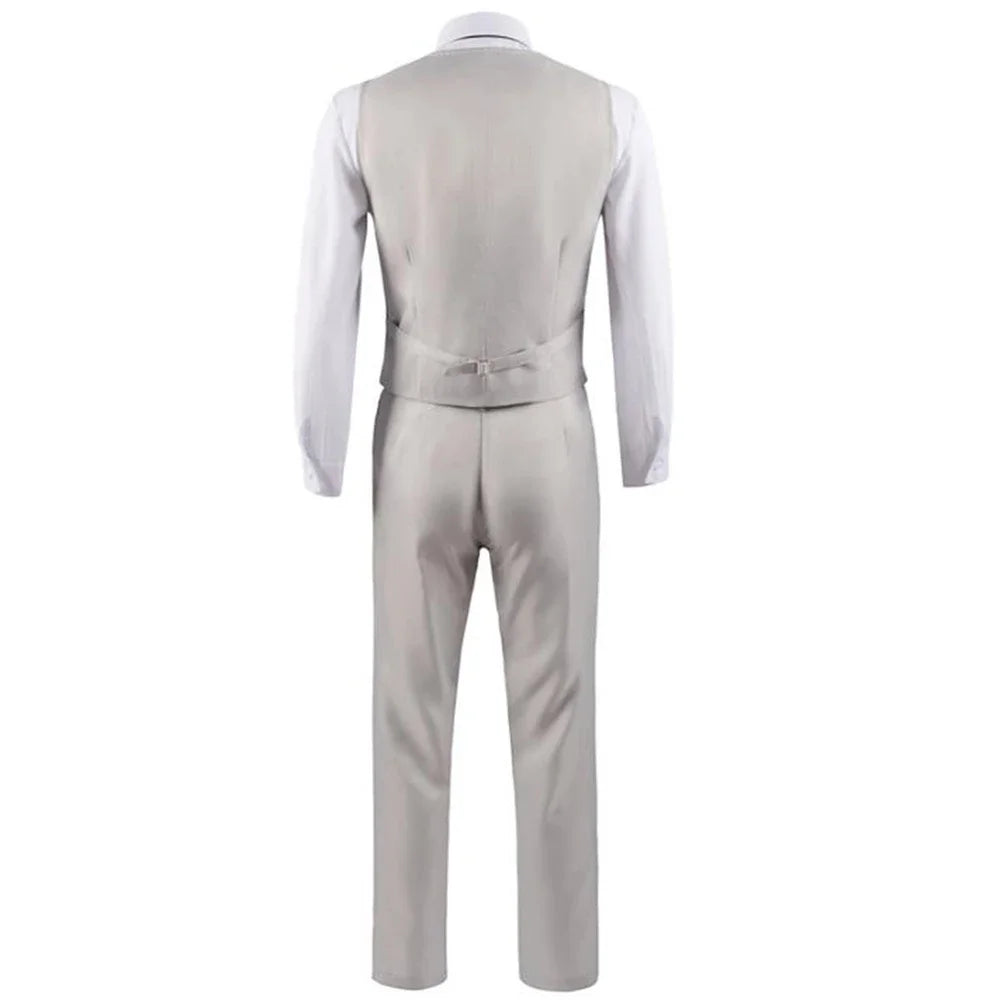 Blue Lock Cosplay Reo Mikage Wig Cosplay Costume Episode Nagi Seishiro DK School Uniform White Shirt Embroidery Jacket Men Suits